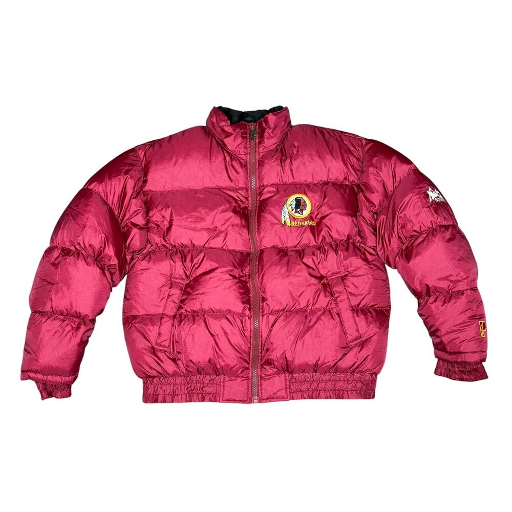 Vintage 90s Pro Player Washington Redskins NFL Puffer Jacket